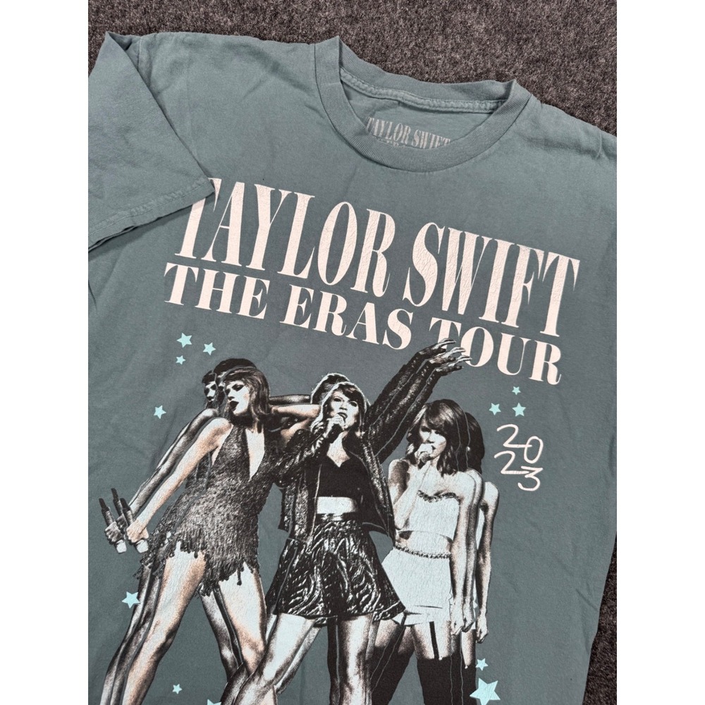 Taylor Swift The Eras Tour 2023 T-Shirt M Double Sided Concert Tee